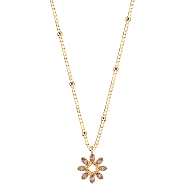 Collier Blossom - Doree, rose - 43 / 38_-_43_cm