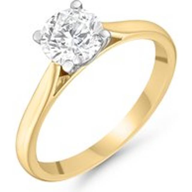 Once 18ct Yellow Gold Diamond Solitaire Engagement Ring
