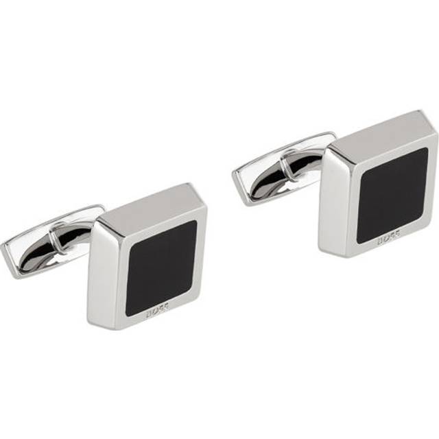 Engraved Logo Square Cufflinks - 001 - Founded in 1924, BOSS fuses timeless styles with a fresh, modernist twist. With a heritage that is deeply ingrained with sharp tailoring and quality designs, the brand epitomises sophisticated modern luxury.
