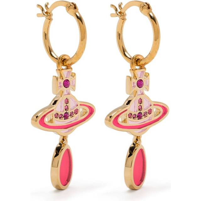 Vivienne Westwood - Concetta drop earrings - women - Rose Gold Plated Brass - One Size