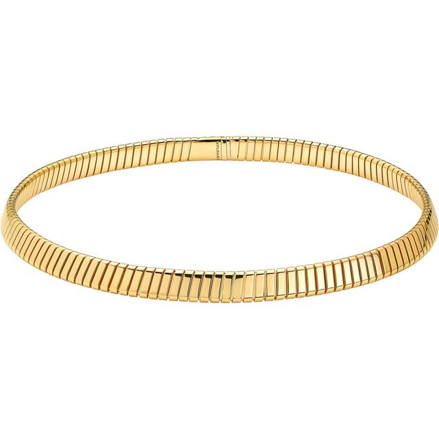 Bvlgari Yellow Gold Tubogas Necklace - M