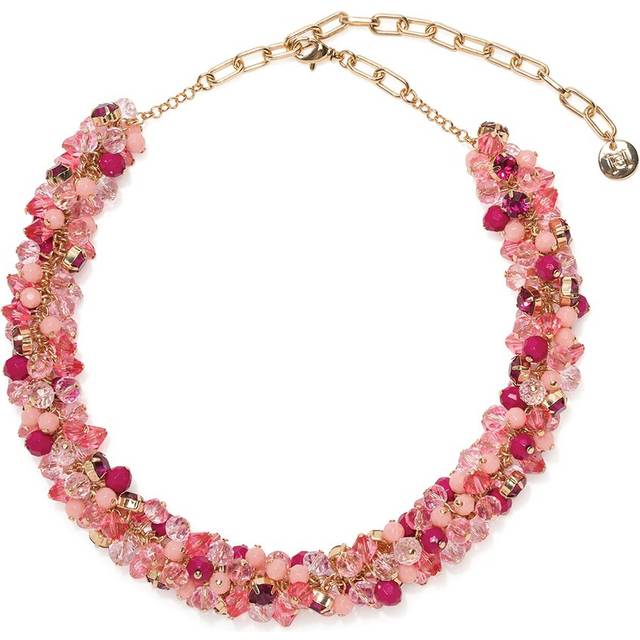 Carolina Herrera Cz Cluster Donut Necklace