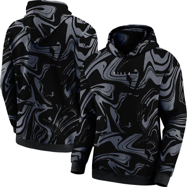 Aston Villa AOP OH Hoodie - Bright Cardinal - Mens