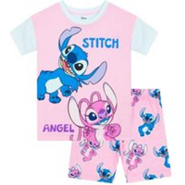 Lilo And Stitch Short Pyjamas - Pink - 8-9 Years