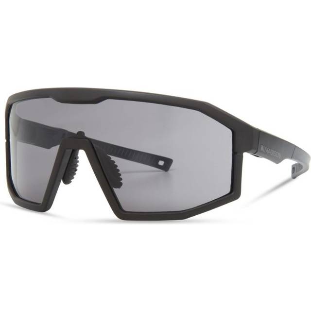 Madison Enigma Sunglasses 3 Lens Pack - Matt Black Frame / Black Mirror Lens / Amber Clear Lens