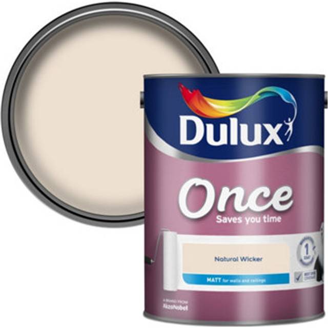 Dulux Once Matt, Natural Wicker 5L