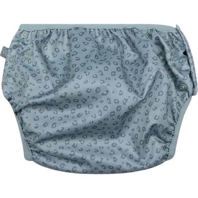 Swim Essentials Baby Swim Nappy, Green Leopard