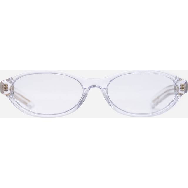 FLATLIST FLATLIST Olympia White | Sunglasses Online White ONESIZE - Clear Crystal / Clear Lens Blu (ONESIZE)