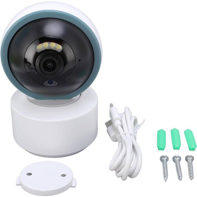 Home Security Camera Pan Tilt 2.4GHz WiFi Human Detection 1080P 2 Way Talk for TUYA APP Viewing