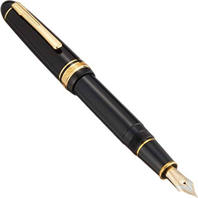 Platinum Fountain Pen President #1 Black and Gold-