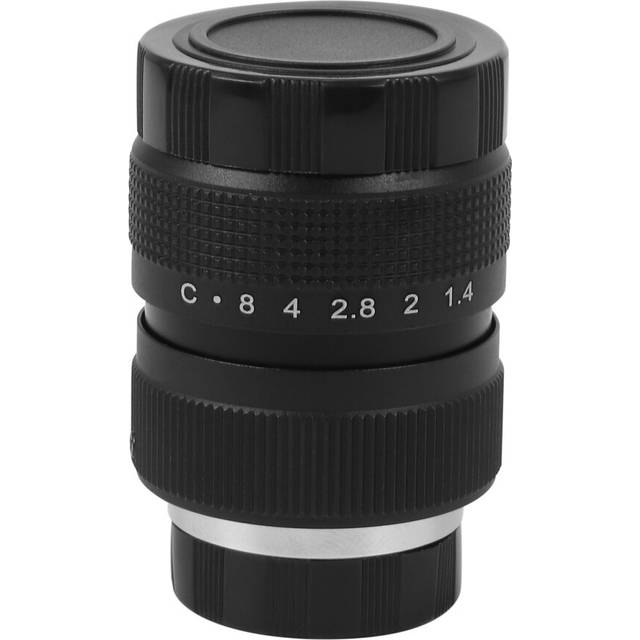 Television TV Lens/CCTV Lens for C Mount Camera 25mm F1.4 in Black