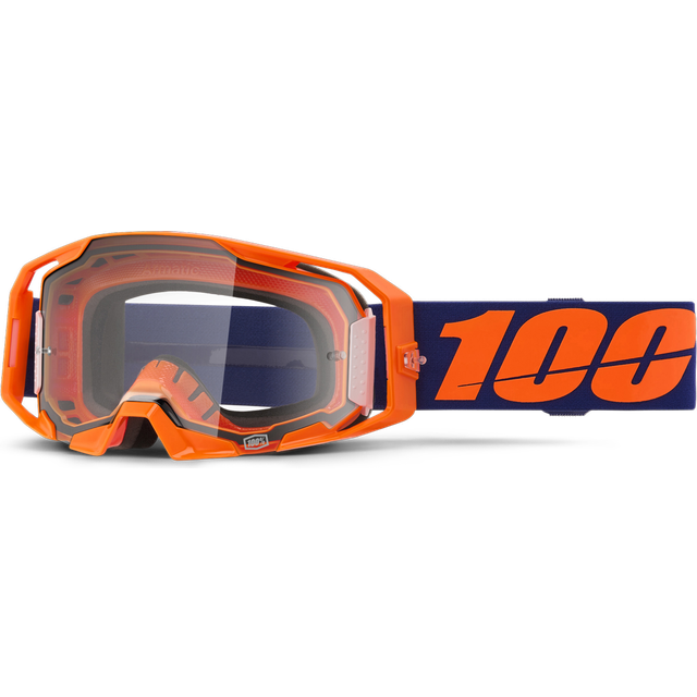 100% ARmatic Crossglasögon Neon Orange-Klar Lins