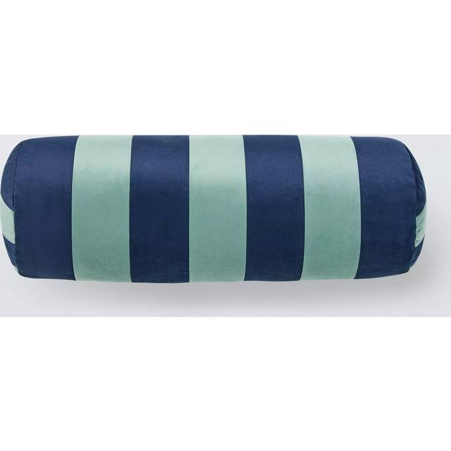 John Lewis Velvet Stripe Bolster Cushion