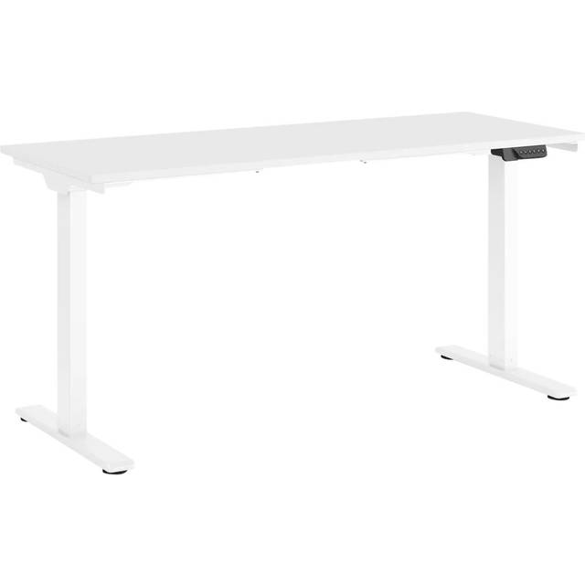 Humanscale eFloat Go 2.0 Electric Sit/Stand Desk, White