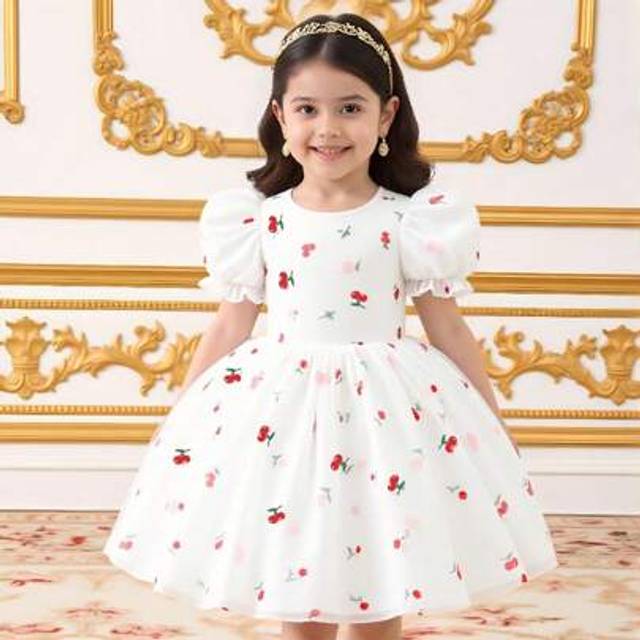 SHEIN Young Girl Minimalist Fashion Summer Dress & Formal Gown