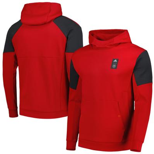 Men's adidas Red Toronto FC 2023 Player Travel Pullover Hoodie - 3XL