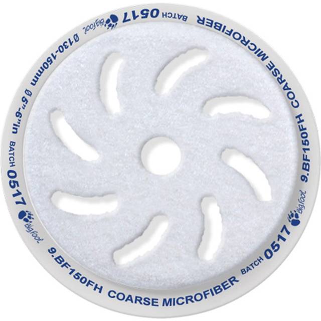 Mikrofibertrissa RUPES BigFoot Coarse, Ø150 mm, grov, passar stödrondell Ø150 mm
