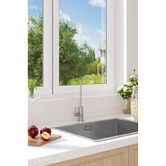 304 Stainless Steel Kitchen Water Filter Faucet - Silver - One Size