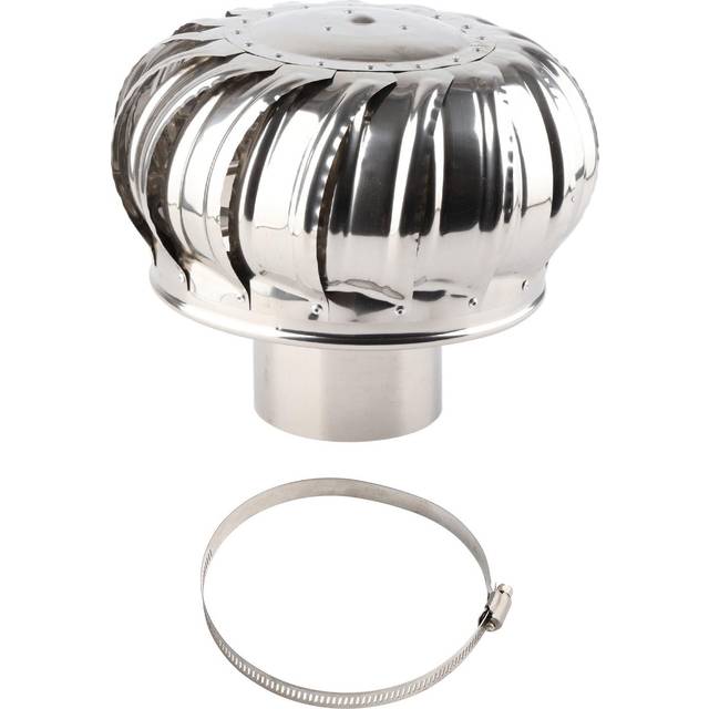Roof Ventilator Automatic Silent Stainless Steel Pipefit Roof Ventilating Fan Wind Turbines Air
