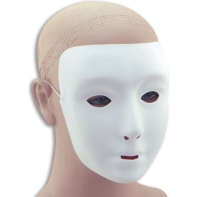 Official Forum PM055 Plain White Face Mask Masks