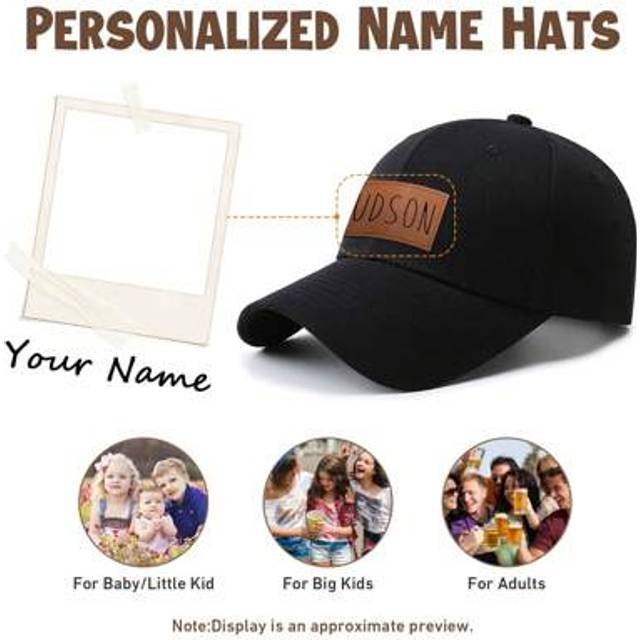 SHEIN Personalized Baby Baseball Cap Toddler Baseball Hat Baby Hat Toddler Hats For Boys Girls Infant Baseball Cap Kids Sun Hatback To School Winter Gift Id