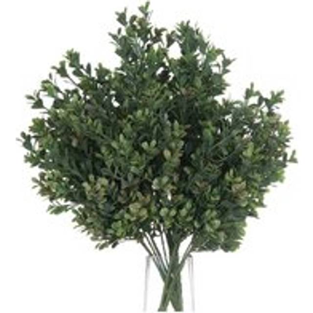 Hill Interiors Artificial Faux Red Tipped Leaf Spray