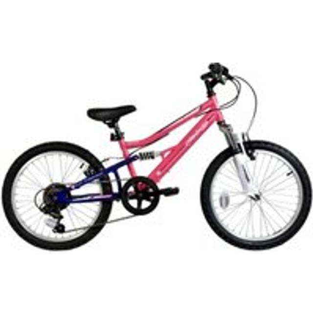 "Dallingridge Melody 20"" Girls Full Suspension Mountain Bike Pink/Blue"