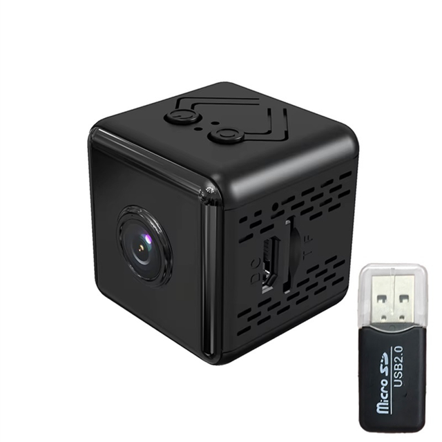 X6D Small Square HD Camera 2.4GHz Wifi Home Security System Equipment