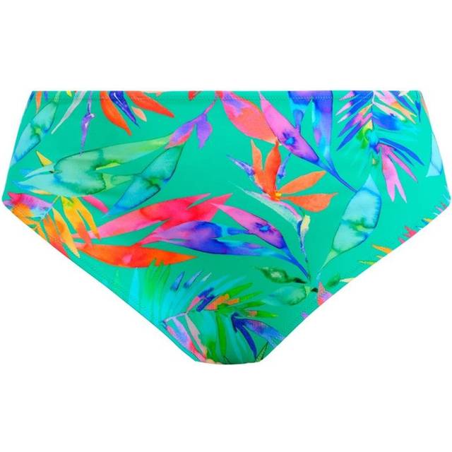 Elomi Toyama Tides Mid Rise Bikini Brief - Jade - 16