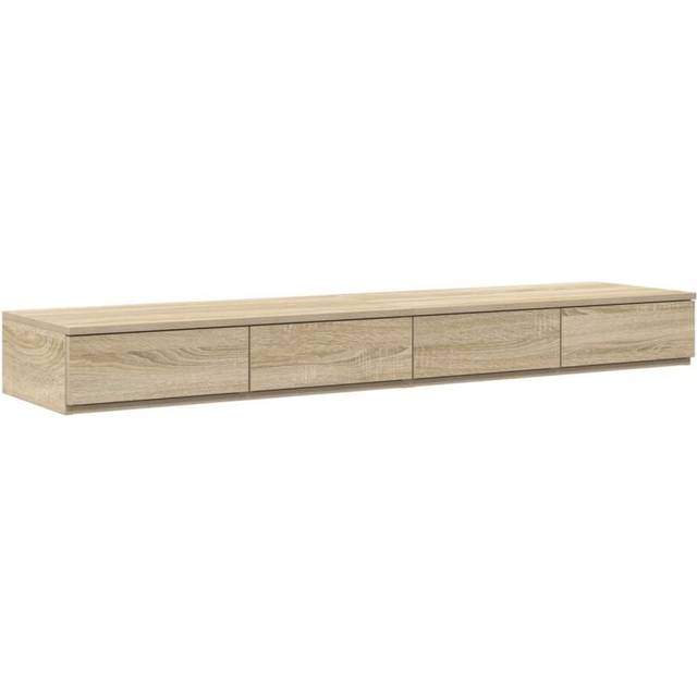 Sänglådor sonoma-ek 160x36,5x16,5 cm konstruerat trä