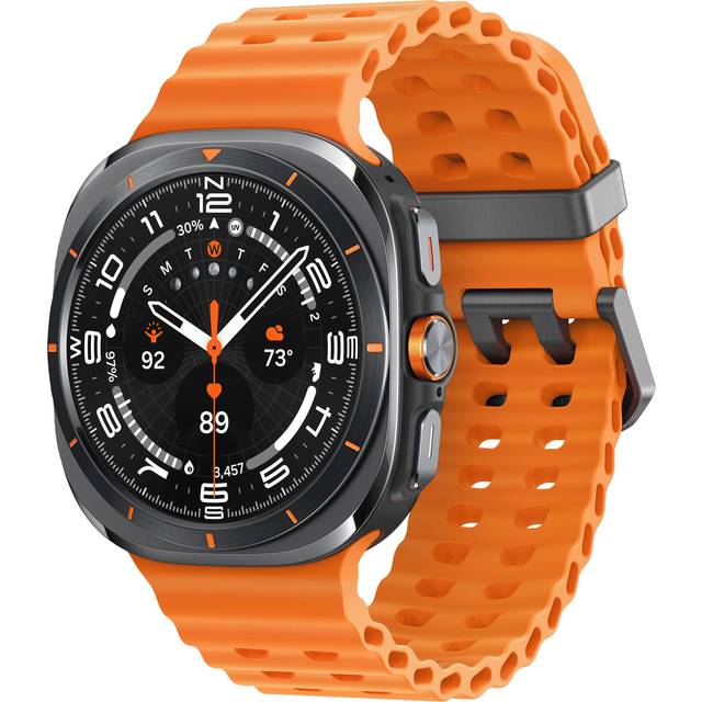 Samsung Galaxy Watch Ultra, GPS + Cellular - 47mm - Titanium Grey / Orange