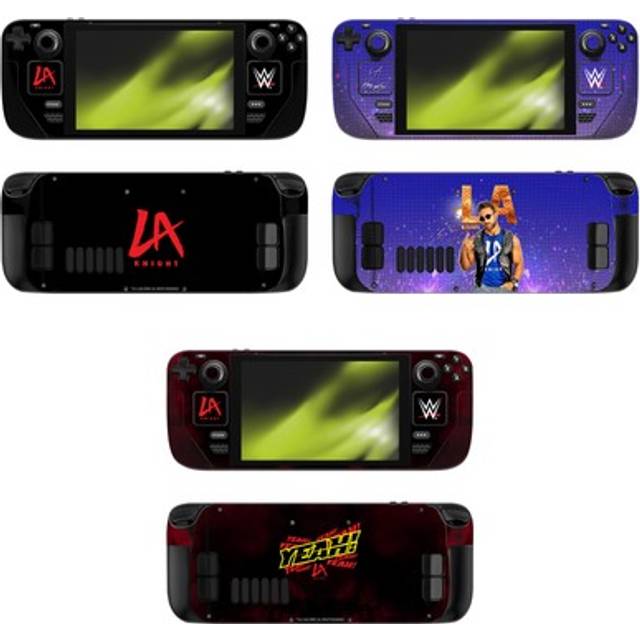 Official wwe la knight vinyl sticker skin decal cover for valve steam deck
