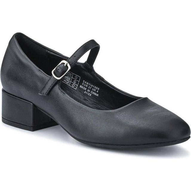 Elegant Buckled Mary Janes - SANYI41000 / 327 215 - Black