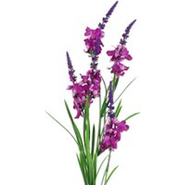 80cm Dark Pink Larkspur Artifical Stem - One Size