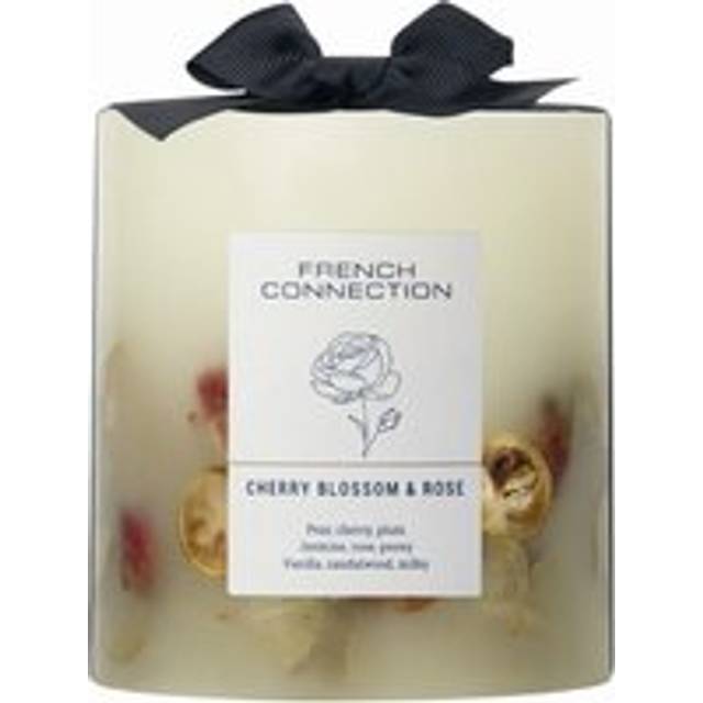 French Connection Botanical Infused Cherry Blossom & Rose Candle 660g - 660 g