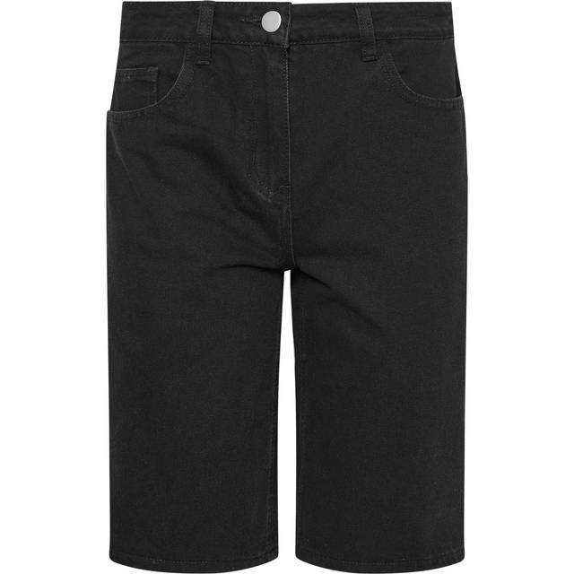 Pixiegirl Petite Black Denim Jorts 6 Pixiegirl | Petite Women's Denim Shorts