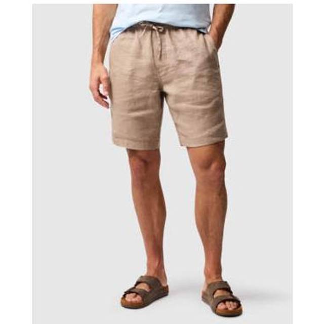 Linen 9" Resort Short - DARK TAUPE - ME
