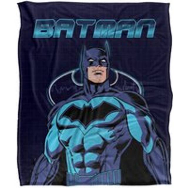 Batman Bat Tech Blanket 152 x 127 cm - White - One Size