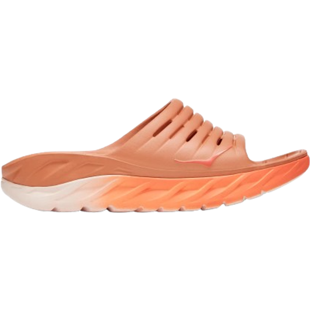 HOKA ONE ONE Ora Recovery Slide, Vandringsskor Unisex-Vuxen, Bakad lera Camellia, 44.50 EU