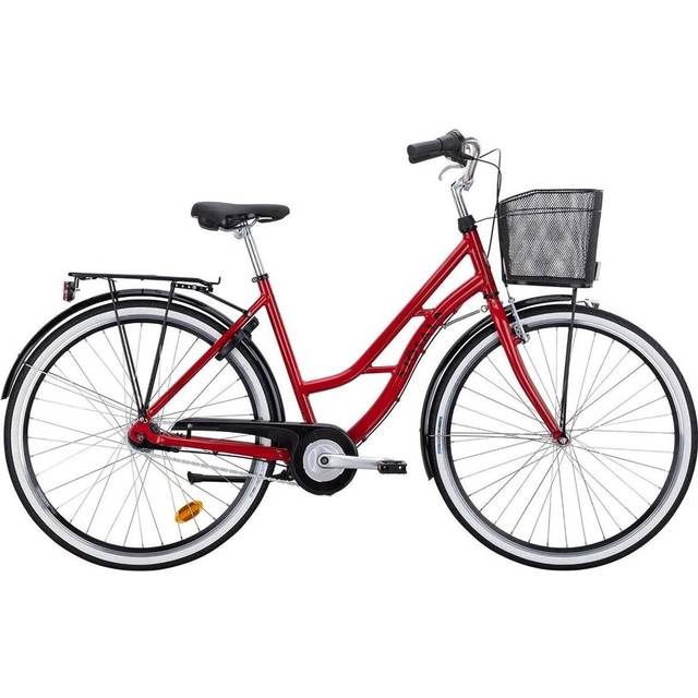 Amanda 7-vxl cykel, Röd, Dam, 51