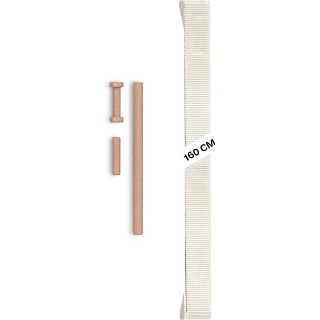 Gibbon Slacklines - Giboard Line - Slacklining size 160 x 5 cm, white