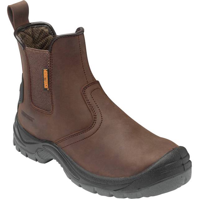 Worktough 804SM Brown Dealer Boot - S1P SRC - Size 10