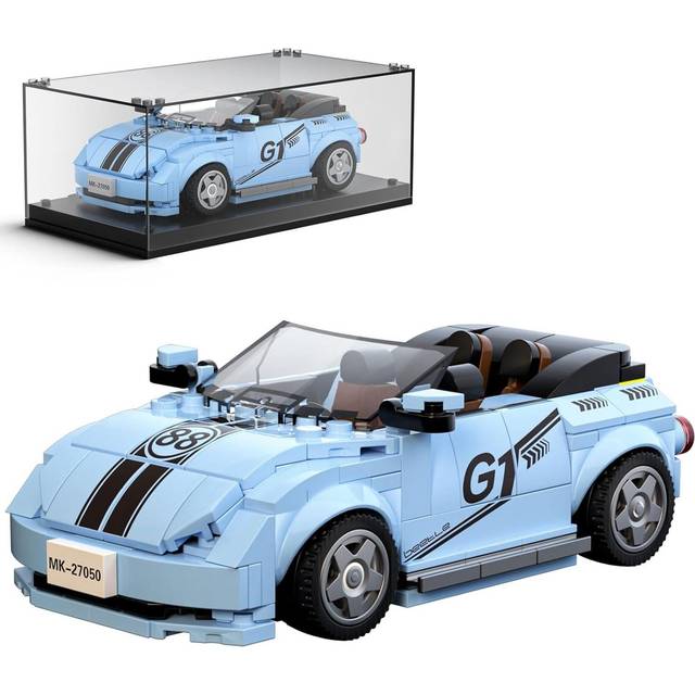 Mould King Speed Champion V.Beetle Supercar 27047 Building Set Toy Collectible Model Car Block Children's Gift 8+(298 Pieces)