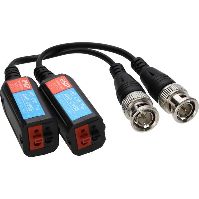 kenable BNC Video Balun upto 8MP HD CCTV Over LAN Ethernet Network Adapter Cable  PAIR