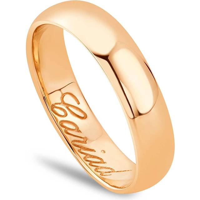 Promises 18ct Solid Gold 1854 Blend 5mm Wedding Ring