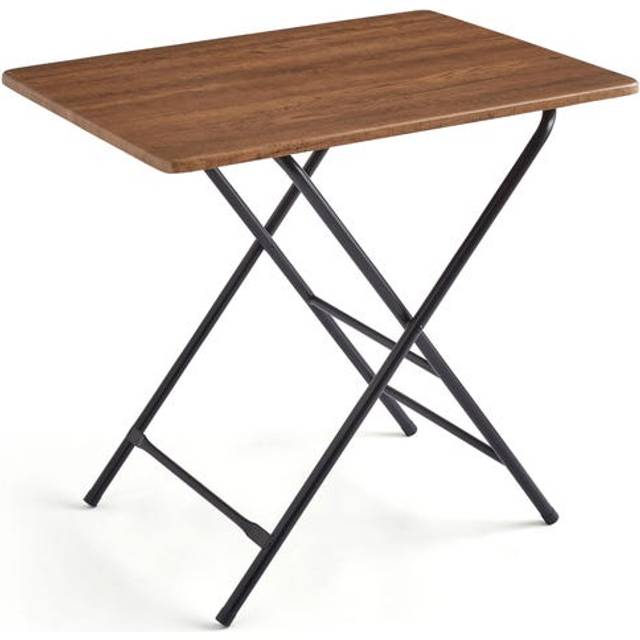 Freddie Folding 2 Seater Square Table - Oak