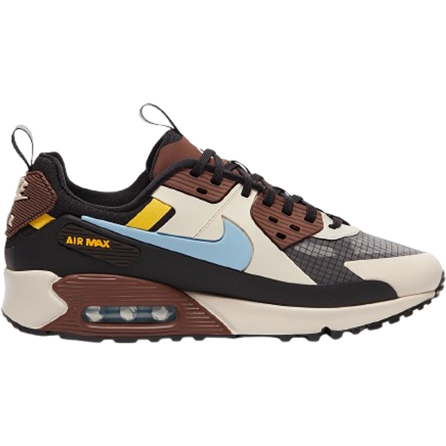 Nike Air Max 90 Drift Trainers Light Orewood Brown Psychic Blue Fauna, 11.5