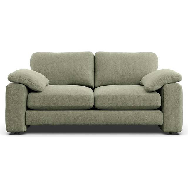 Magnus Vintage Soft Chenille 3 Seater Sofa - Vintage Chenille Soft Green
