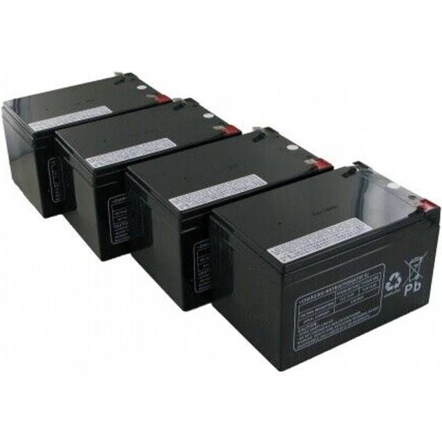For rolektro eco city 20, 4 x lead-agm battery 12v 12ah