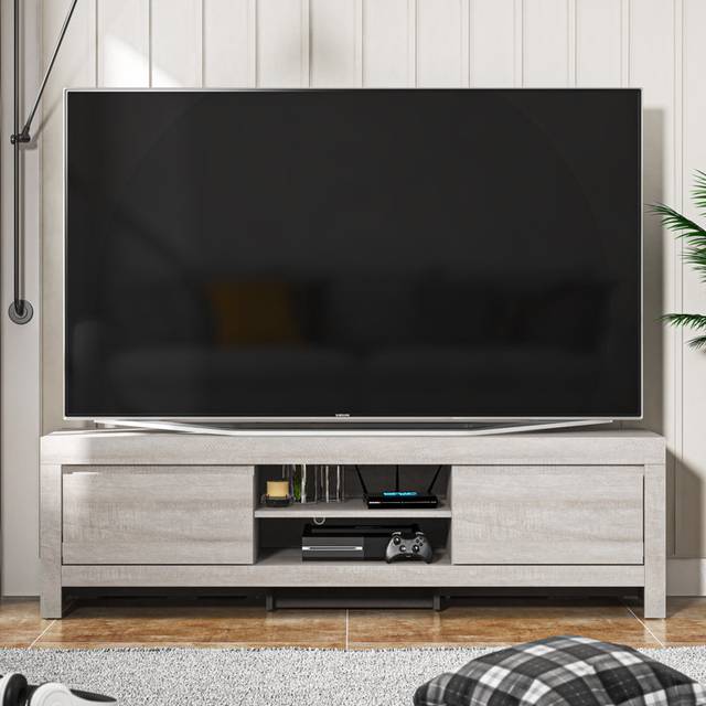 Ellani Cubbot TV Stand for TVs up to 65" - Cool Grey (40&#34;)